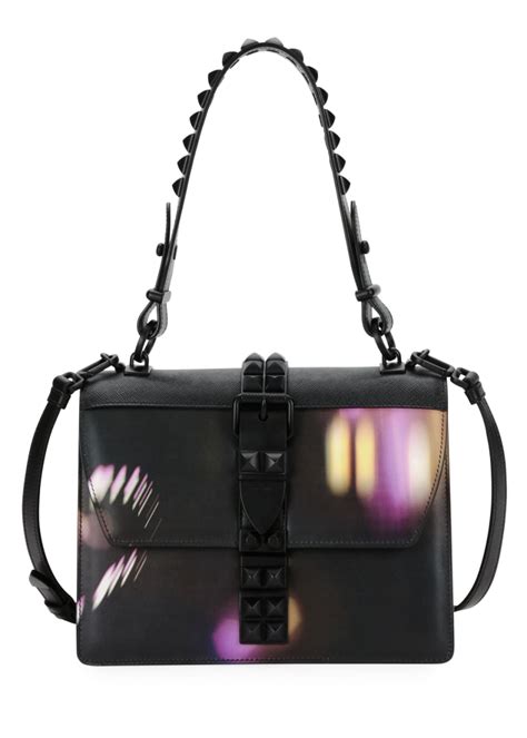 Prada Prada Elektra City Lights Top Handle Bag 